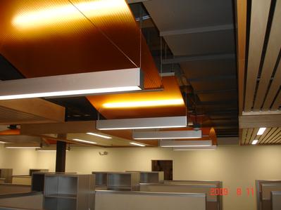 Curved Ceiling from Central Ceiling Systems